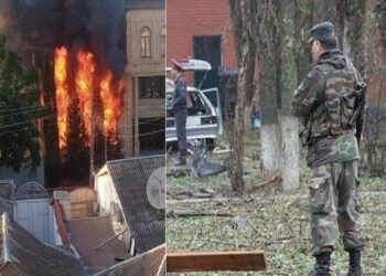 रशियात दहशतवादी हल्ल्यात १५ नागरिकांचा मृत्यू, ६ दहशतवाद्यांचा खात्मा