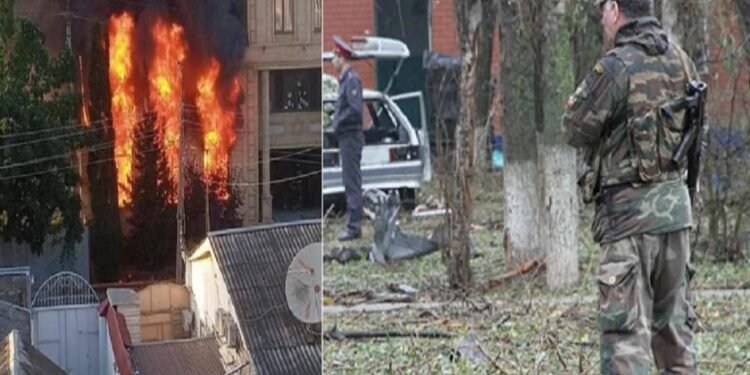 रशियात दहशतवादी हल्ल्यात १५ नागरिकांचा मृत्यू, ६ दहशतवाद्यांचा खात्मा