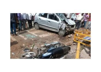 कोल्हापुरात भरधाव कारने चौघांना चिरडले; दोघांचा मृत्यू, तीन गंभीर जखमी