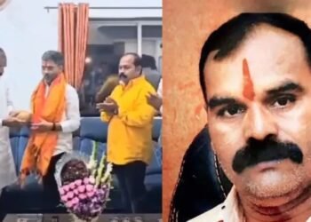 निलेश लंके यांची कुख्यात गुंड गजा मारणे याच्याशी भेट ; राजकीय वर्तुळात एकच खळबळ…