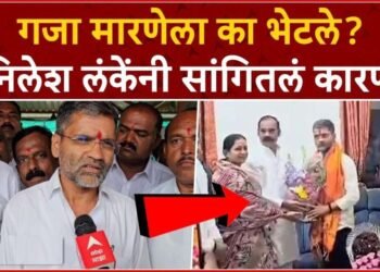 गजा मारणेला का भेटले ? निलेश लंके यांनी सांगितलं कारण….