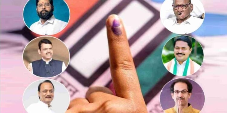 महाराष्ट्रात एनडीएला 17 मविआला 30 जागा