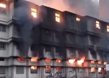 भिवंडीतील सरवली एमआयडीसीत कंपनीला भीषण आग!