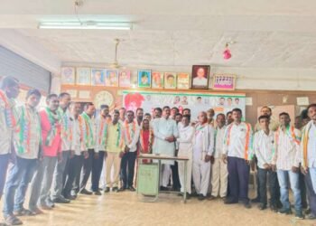 बुटखेडा येथील असंख्य कार्यकर्ते राष्ट्रवादी काँग्रेस पक्षात प्रवेश