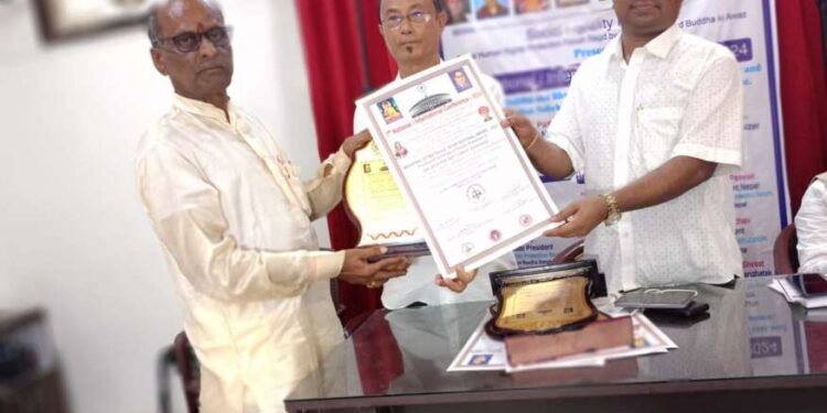 श्री बाळासाहेब दत्तात्रेय दखणे यांना आंतरराष्ट्रीय