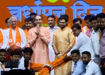 लोकसभा निवडणुकीत शिवसेनेला मिळालेलं यश शिवसैनिकांच्या लढाईमुळे – पक्षाच्या वर्धापन दिन कार्यक्रमात उध्दव बाळासाहेब ठाकरे.