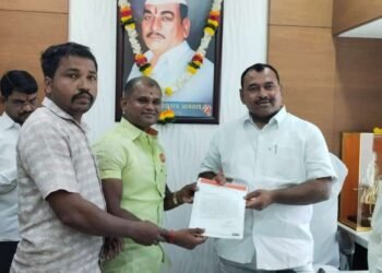 कृष्ण तलाव येथे संतसृष्टीसाठी मनसेने घेतली आमदार समाधान दादा अवताडे यांची भेट