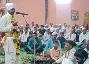 श्रीगणेश व भगवान शिवाची मनोभावे आराधना करा ह.भ.प.अर्जुन महाराज मोठे यांचे प्रतिपादन