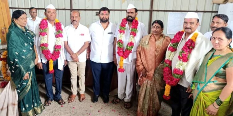 उमरी नूतन विद्यालय ज्यू कॉलेज येथिल प्राध्यापक आणि शिक्षकाचा सेवापूर्ती गौरवसोहळा संपन्न