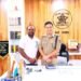 सोनुभाऊ वाघमारे यांनी पोलिस अधिक्षक नुरुल हसन यांची भेट घेतली आहे