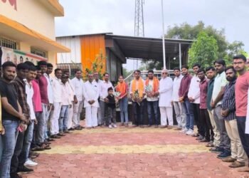 इब्राहिमपूर येथील ग्रामपंचायतच्या वतीने सचिन पगारे,सुनील भेंडरवाल यांची कोतवाल पदी निवड झाल्याने सत्कार