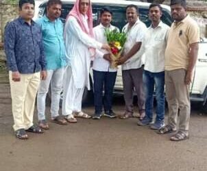 प्रा.अमर शेख यांचा सत्कार