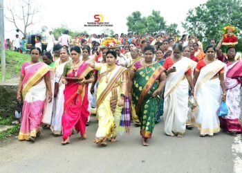 आषाढी एकादशी निमित्त उमरी ते श्रीक्षेत्र गोरठा पदयात्रा उत्साहात साजरी