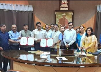 स्वारातीम’ विद्यापीठ आणि एसजीजीएस यांच्यामध्ये सामंजस्य करार