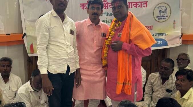 रोहीना(बू.) येथे राष्ट्रवादीचा कार्यकर्ता मेळावा संपन्न