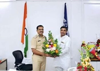 उपमहानिरीक्षक शहाजी ऊमाप यांचे स्वागत