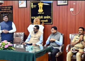 न्यायमूर्ति भूषण गवई यांच्याहस्ते राज्य माहिती आयुक्तालयातील ऑनलाईन सुनावणी कक्ष व अभिलेख कक्षाचे उद्घाटन