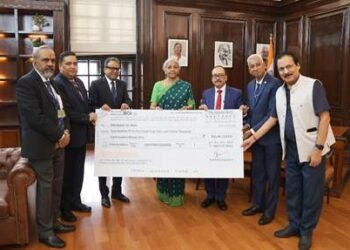 बँक ऑफ इंडियातर्फे भारत सरकारला ९३५.४४ कोटी रुपयांचा लाभांश