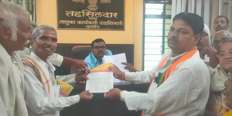 मुदखेड तालुक्यातील दिव्यांग बांधवांचे विविध योजनेचे मानधन वेळेवर देण्यात यावे