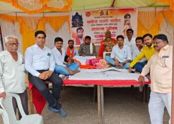 मनोज जरांगेंना पाठिंबा देण्यासाठी भोकरला बालाजी कदम यांचे आमरण उपोषण