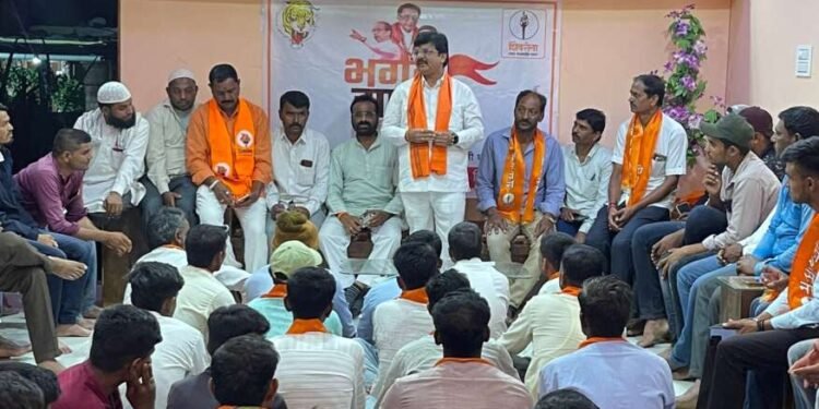 शिवसेनेच्या भगवा सप्ताहाची बदनापूर मतदारसंघात जोरदार सुरुवात आ नारायण कुचेचा पापाचा घडा भरला आहे ,