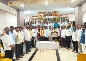 भोकर तालुका सरपंच संघटनेच्या अध्यक्षपदी मारोती पाटील भोंबे