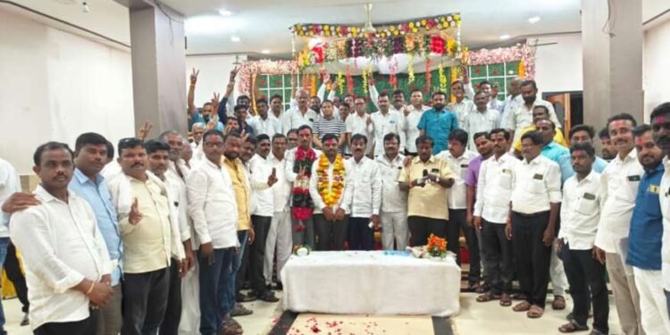 भोकर तालुका सरपंच संघटनेच्या अध्यक्षपदी मारोती पाटील भोंबे