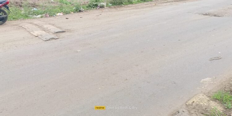 तिसगाव वडगांव रोडवर गतिरोधक बसविण्याची मागणी