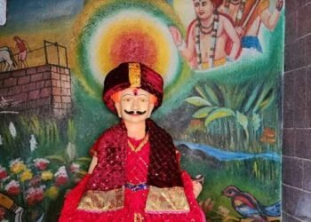 संत शिरोमणी सावता महाराज यांची पुण्यतिथी साजरी