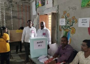 ज्ञानसागर महाविद्यालय शिपोरा अंभोरा येथे विद्यार्थी मंत्रिमंडळाची निवडणूक पार पडली