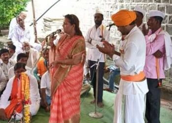 आमदार श्यामसुंदर शिंदे यांनी विविध विकास कामांच्या माध्यमातून मतदारसंघाचा कायापालट केला: सौ आशाताई शिंदे