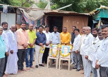 बिलोली आण्णाभाऊ साठे यांची १०४ वी जयंती उत्साहात साजरी.