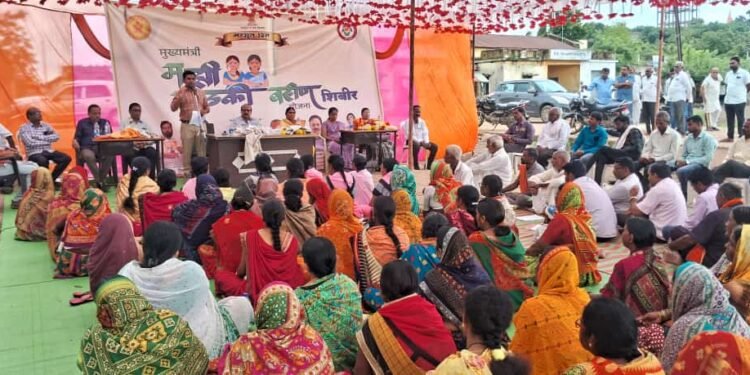 महिलांनी मुख्यमंत्री माझी बहीण योजनेचा लाभ घ्यावा – उमेश मुदखेडे