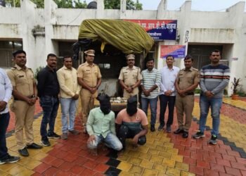 एमआयडीसी वाळूज पोलीस ठाणे ॲक्शन मोडमध्ये एटीएम मशीनसह रोख रककम पळवणारे चोरटे ताब्यात