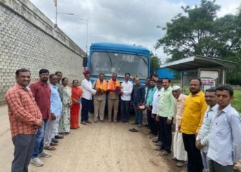 अंबड आगारा तर्फे दोदडगाव व रामगव्हाण वस्ती येथील विद्यार्थ्यांना मिळाली हक्काची बस