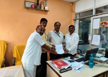 उमरी शहरांमध्ये पदमशाली समाजाकडून मार्कण्डेय सहकारी बँक शाखा चालू करण्याची मागणी .