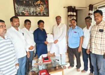 आदर्श कॉलनीतील विविध समस्या सोडवा नागरिकांची मागणी