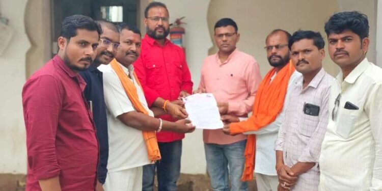 अ.भा. छावा संघटनेच्या वतीने प्रशासनास विविध मांगण्यांचे निवेदन,मांगण्या मान्य न झाल्यास छावा संघटनेचा बेमुदत धरणे आंदोलनाचा इशारा