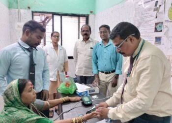 सिडको मनपा रुग्णालय येथे मोफत आरोग्य तपासणी शिबिर संपन्न