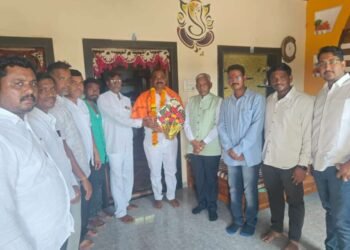 भाजपच्या जिल्हासचिव पदी काशिनाथ पाटील शिंदे यांची निवड.*