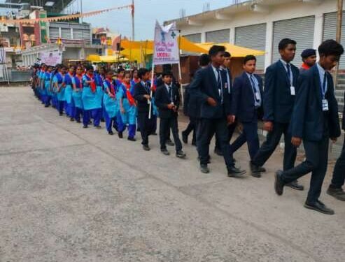 उमरीच्या माॅडर्नने प्रभात फेरीतुन दिला पर्यावरणाचा संदेश…