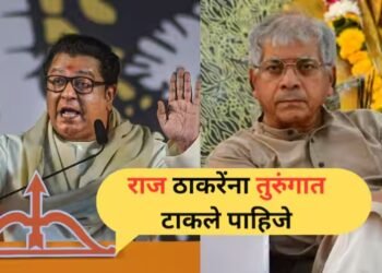राज ठाकरेंवर टाडा लागला पाहिजे- प्रकाश आंबेडकर