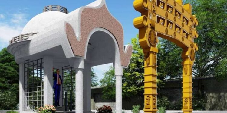 रविवारी डॉ बाबासाहेब आंबेडकर स्मारकाचे लोकार्पण सोहळा