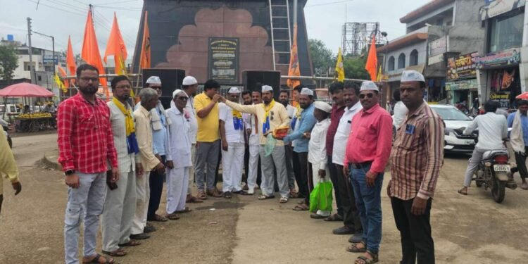 मनीष सिसोदिया यांच्या सुटकेमुळे भोकरदन येथे आम आदमी पार्टीचा जल्लोष