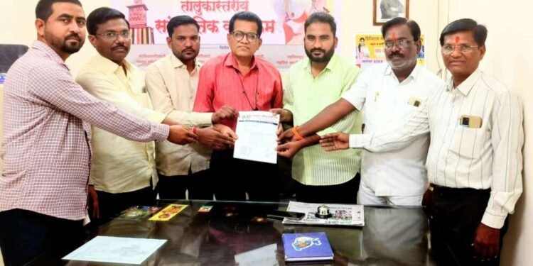 अर्धापूर तालुक्यात ओला दुष्काळ जाहीर करा; मुख्यमंत्र्याकडे मागणी..!!!!