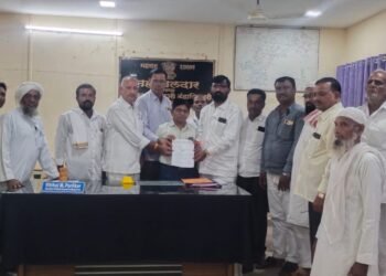 लोहा तालुका कॉंग्रेस पक्षाची मागणी सरसकट शेतकऱ्यांच्या शेतीचे पंचनामे करा.