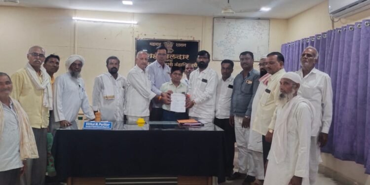 लोहा तालुका कॉंग्रेस पक्षाची मागणी सरसकट शेतकऱ्यांच्या शेतीचे पंचनामे करा.