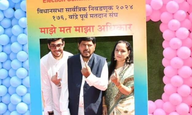 मतदान वाढविण्यासाठी मतदान सक्तीचे करणारा कायदा करावा – रामदास आठवले