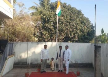 सोलापूर : केंद्रीय संचार ब्यूरो कार्यालयाच्या प्रांगणात ७६ वा प्रजासत्ताक दिन उत्साहात संपन्न