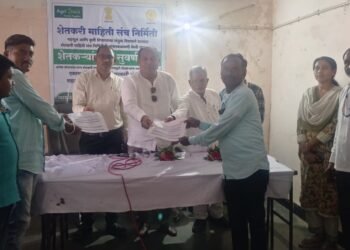 ॲग्रीस्टॅक योजनेत शेतकऱ्यांचे नाव नोंदणीसाठी कॅम्प संपन्न